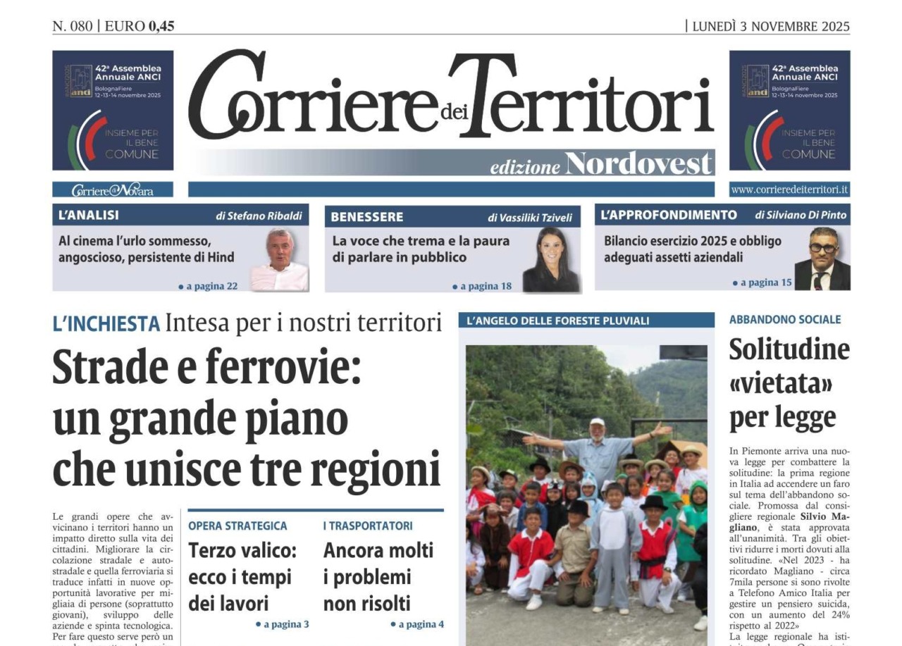 Sul Corriere dei Territori l’inchiesta sulle grandi opere della logistica nel Nordovest