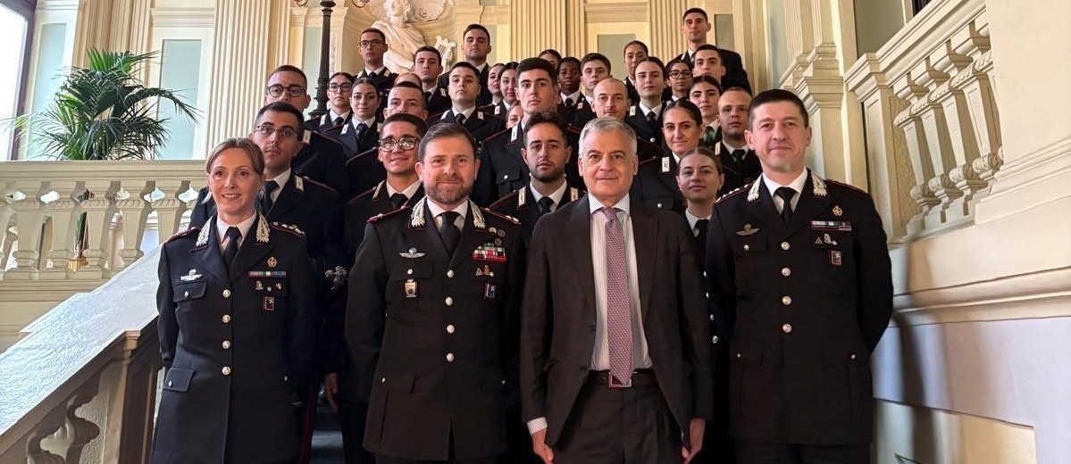 I nuovi Carabinieri delle Compagnie di Milano in visita dal prefetto