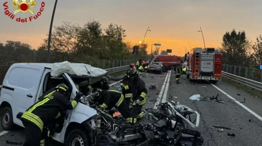Terribile incidente nella Bergamasca: due morti e quattro feriti