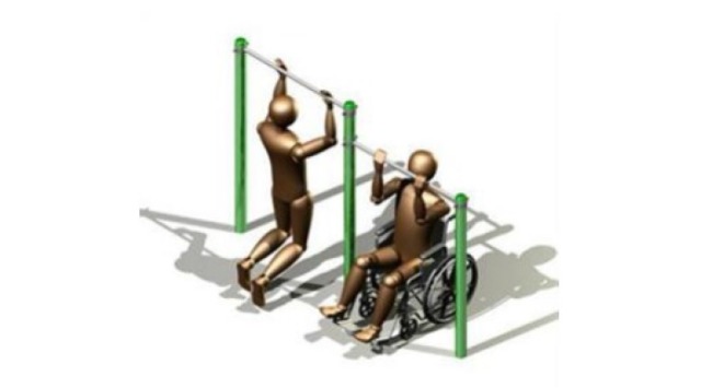 Una nuova area fitness accessibile ai diversamente abili