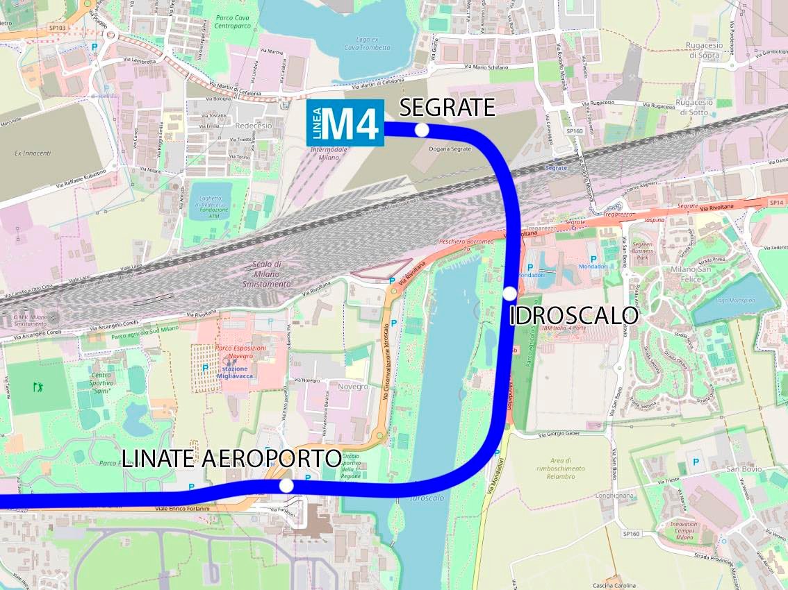 Approvato il progetto definitivo della M4 fino a Segrate