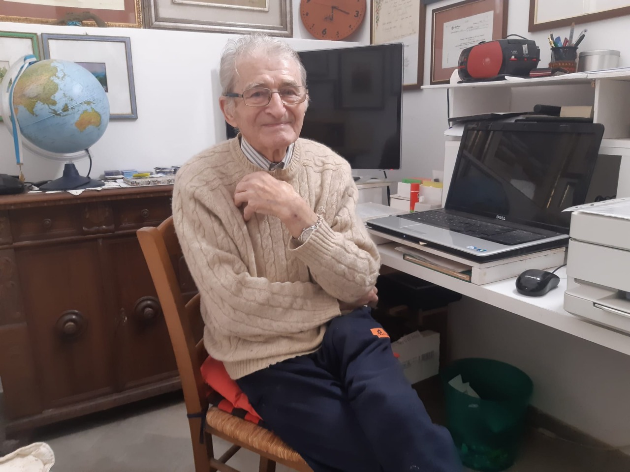 Trezzo sull’Adda piange il poliedrico Giuseppe Baghetti