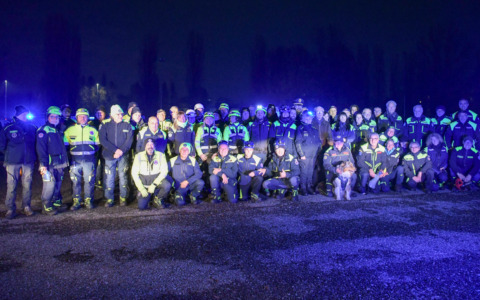 Dispiegamento di forze della Protezione civile per un’esercitazione… molto natalizia