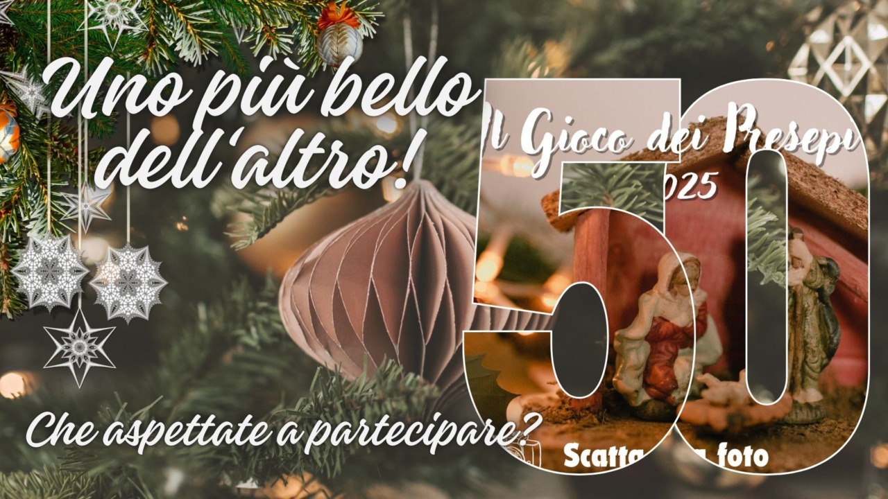 Gioco dei Presepi 2025: abbiamo già superato quota 50 foto in gara!
