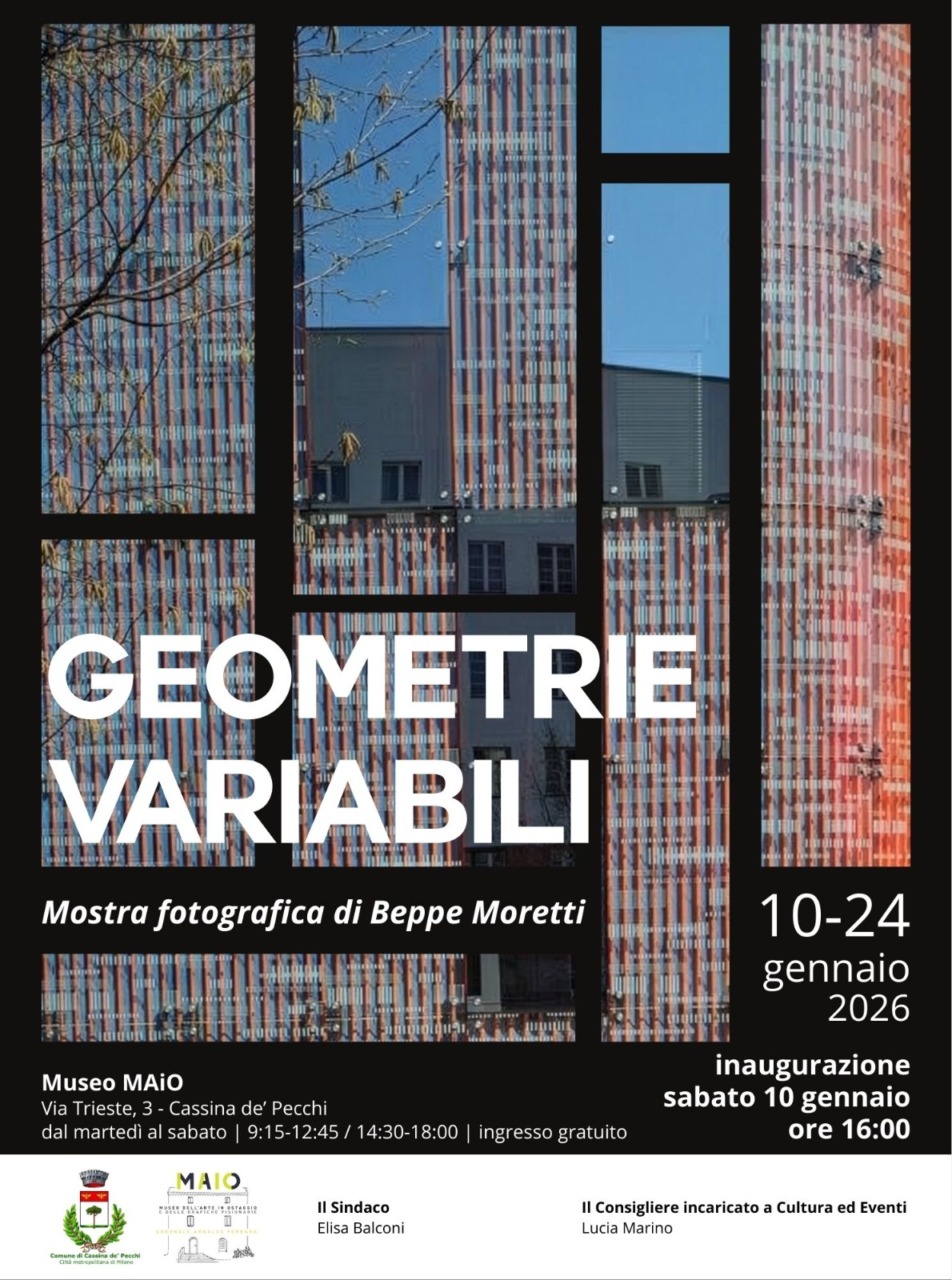 “Geometrie variabili”, interessante mostra a Cassina de’ Pecchi