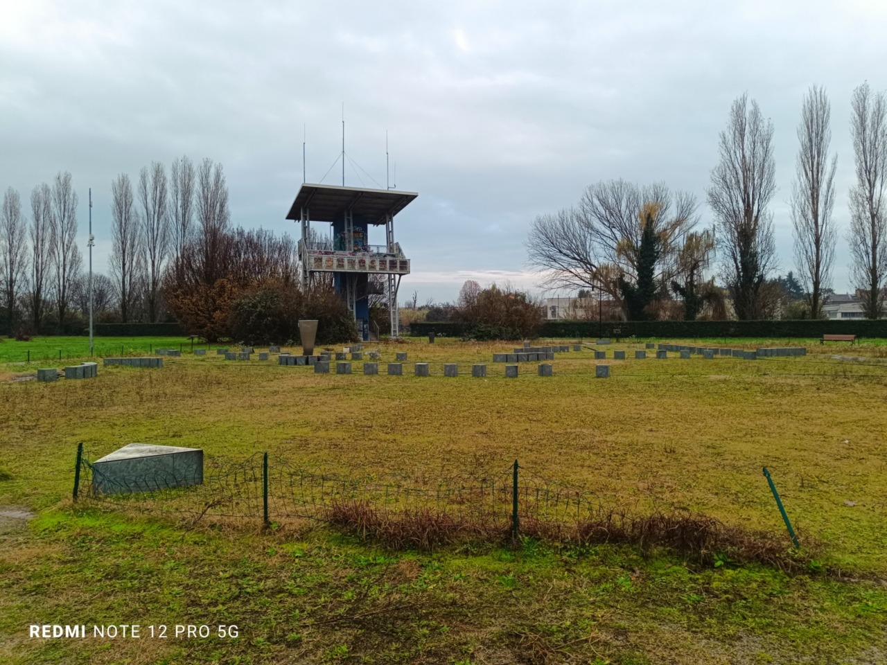 Parco dei Germani in trasformazione: via lo spalto del diorama