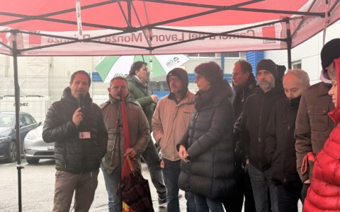 Presidio e sciopero per mantenere il posto di lavoro