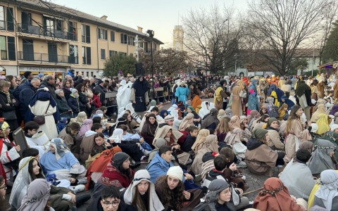 Migliaia di persone per assistere al Presepe vivente di Cernusco sul Naviglio FOTO E VIDEO