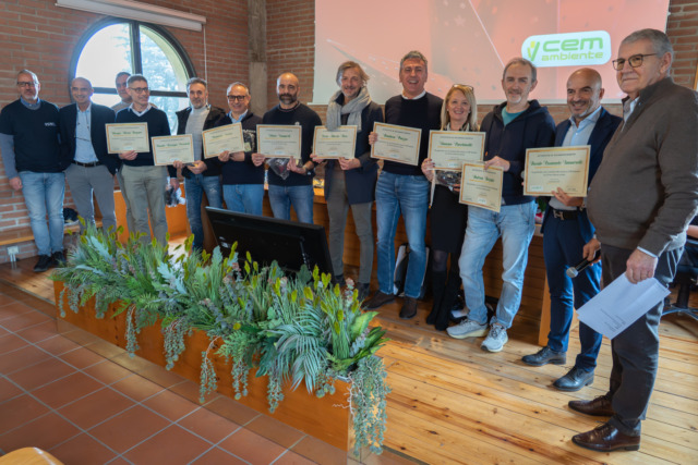 Cem Ambiente, consegnati gli attestati ai dipendenti con oltre 20 anni di servizio