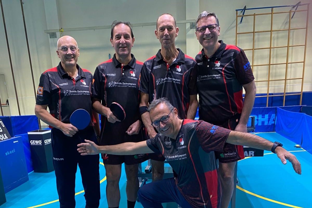 Tennistavolo Morelli, ultimi impegni del 2025: ecco i risultati