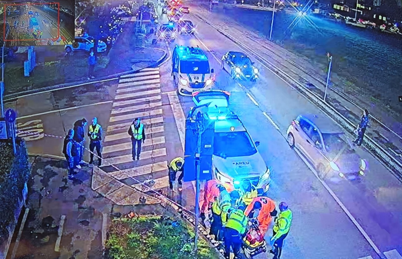 Investito davanti alla sede della Croce Bianca: paura per un uomo