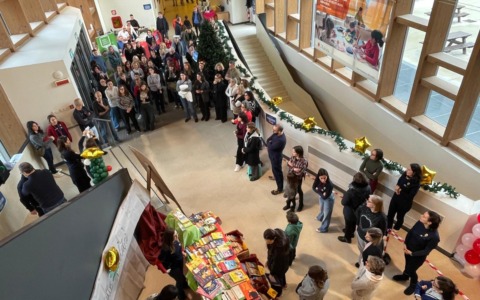 Alla scuola Aurora Bachelet di Cernusco si rinnova la magia del Winter party