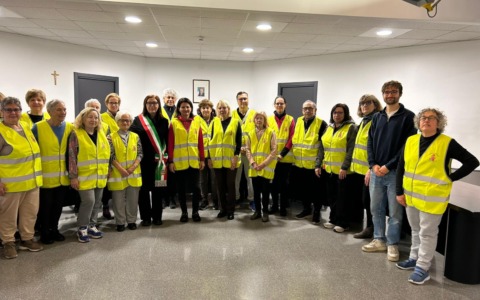 Scambio di auguri tra Amministrazione e gruppo di cammino