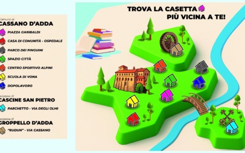Inaugurazione del Book Crossing a Cassano d’Adda