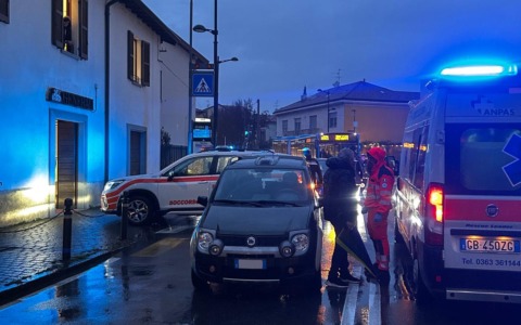 Investito in via Vittorio Veneto grave anziano ricoverato a Monza