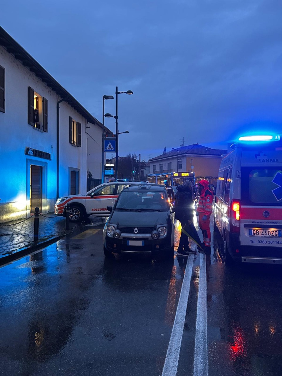 Investito in via Vittorio Veneto grave anziano ricoverato a Monza