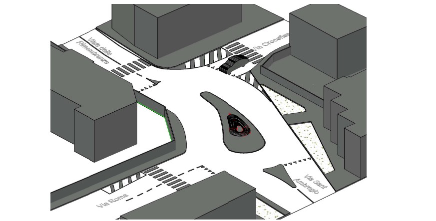 Più sicurezza all’incrocio: la rotonda, però, non sarà… rotonda