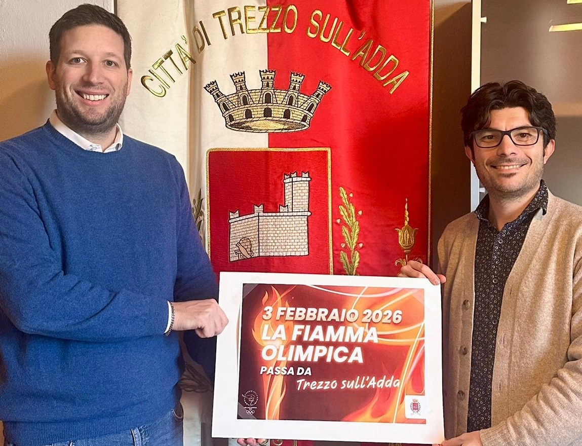 Un altro Comune della Martesana si aggiunge all’itinerario della Fiamma Olimpica