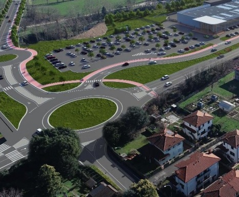 Lavori alla nuova rotonda sulla Sp13: chiude per un  mese la strada di accesso alla zona industriale