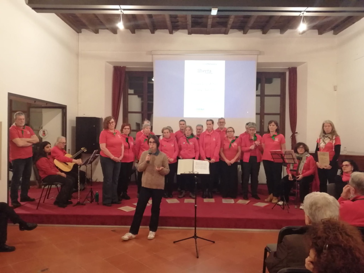 Il Coro Anpi della Martesana intona musiche di libertà