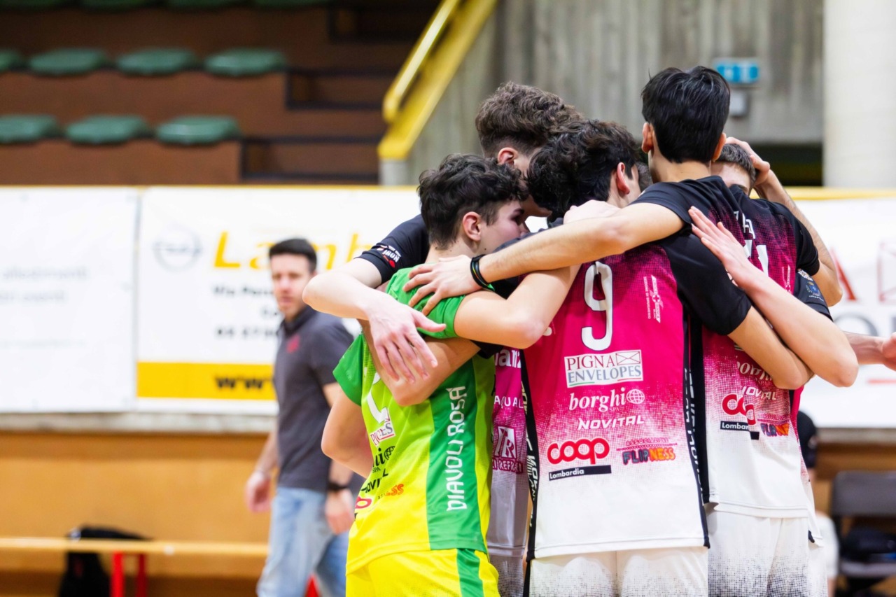 Un punto e ottime risposte per i Diavoli Rosa contro la corazzata Garlasco