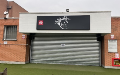 Brutta sorpresa: ha chiuso il bar del centro sportivo