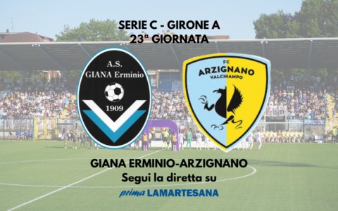 Serie C, Giana-Arzignano 2-1: Lischetti la ribalta a tempo scaduto FINALE