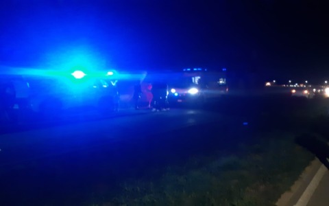 Investito un pedone davanti al cimitero, portato in codice rosso in ospedale