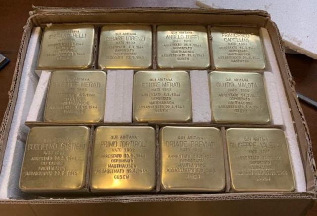 Ritrovate le pietre d’inciampo smarrite