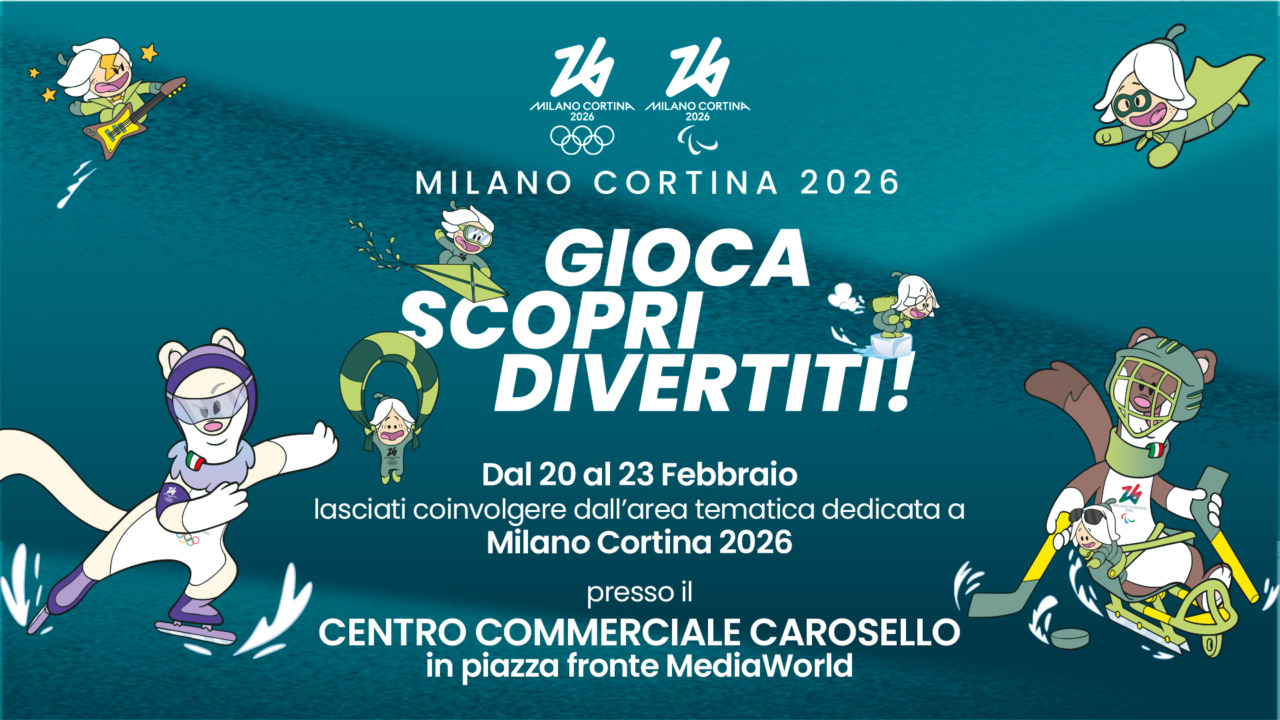 Milano-Cortina 2026, le Olimpiadi arrivano al Carosello