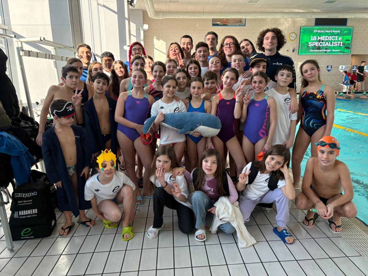 Centinaia di ragazzi in vasca per la terza edizione del Trofeo Acsi Enjoy