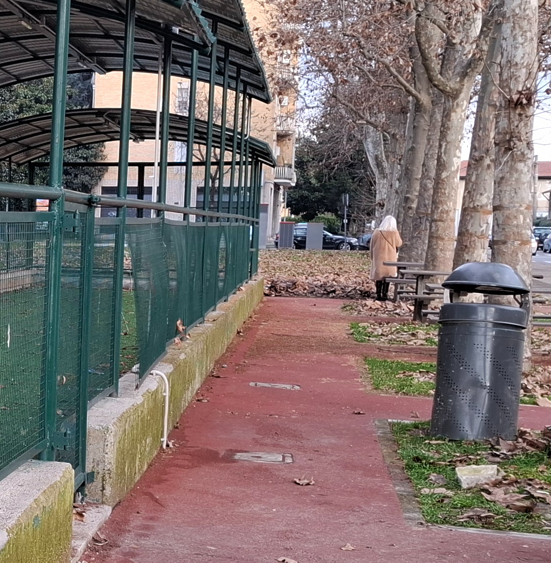 Parco Allende di Limito danni al campo da bocce