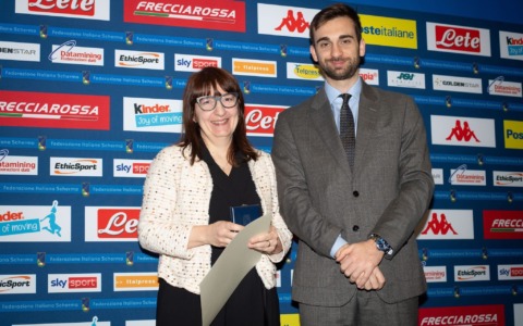 Adda Scherma, Nadia Crea insignita del Distintivo d’onore d’Argento