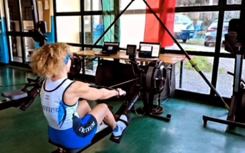 Storico debutto al Mondiale Indoor virtuale per la Canottieri Tritium