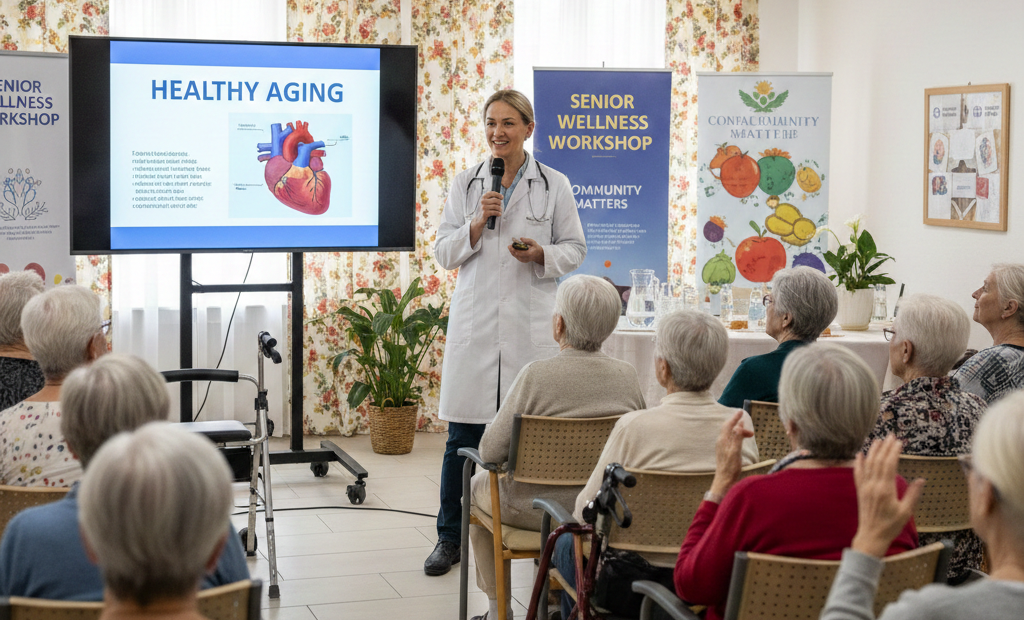 Un tè per prendersi cura della terza età: al via il ciclo di incontri con gli esperti della salute