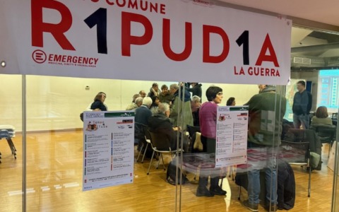 In Filanda a Cernusco sul Naviglio i volontari raccontano l’orrore della guerra