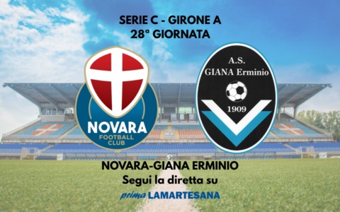 Serie C, Novara-Giana Erminio 3-1: rimonta piemontese, crisi biancazzurra FINALE
