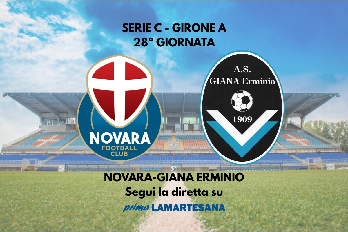 Serie C, Novara-Giana Erminio 3-1: rimonta piemontese, crisi biancazzurra FINALE