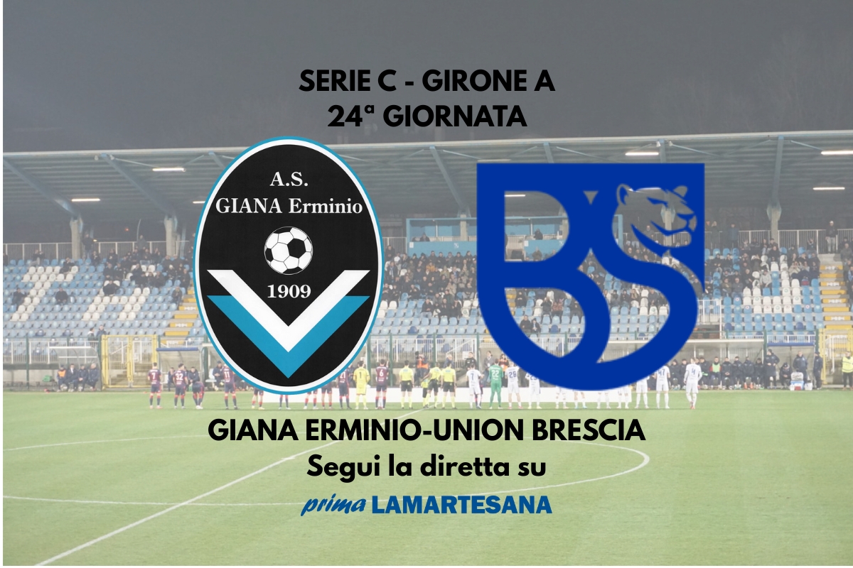 Serie C, Giana-Union Brescia: segui la DIRETTA live del match