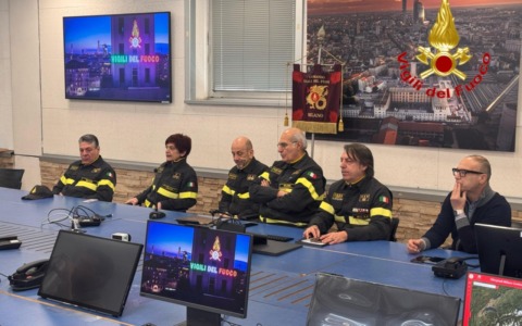 Passaggio di consegne per i Vigili del fuoco di Milano