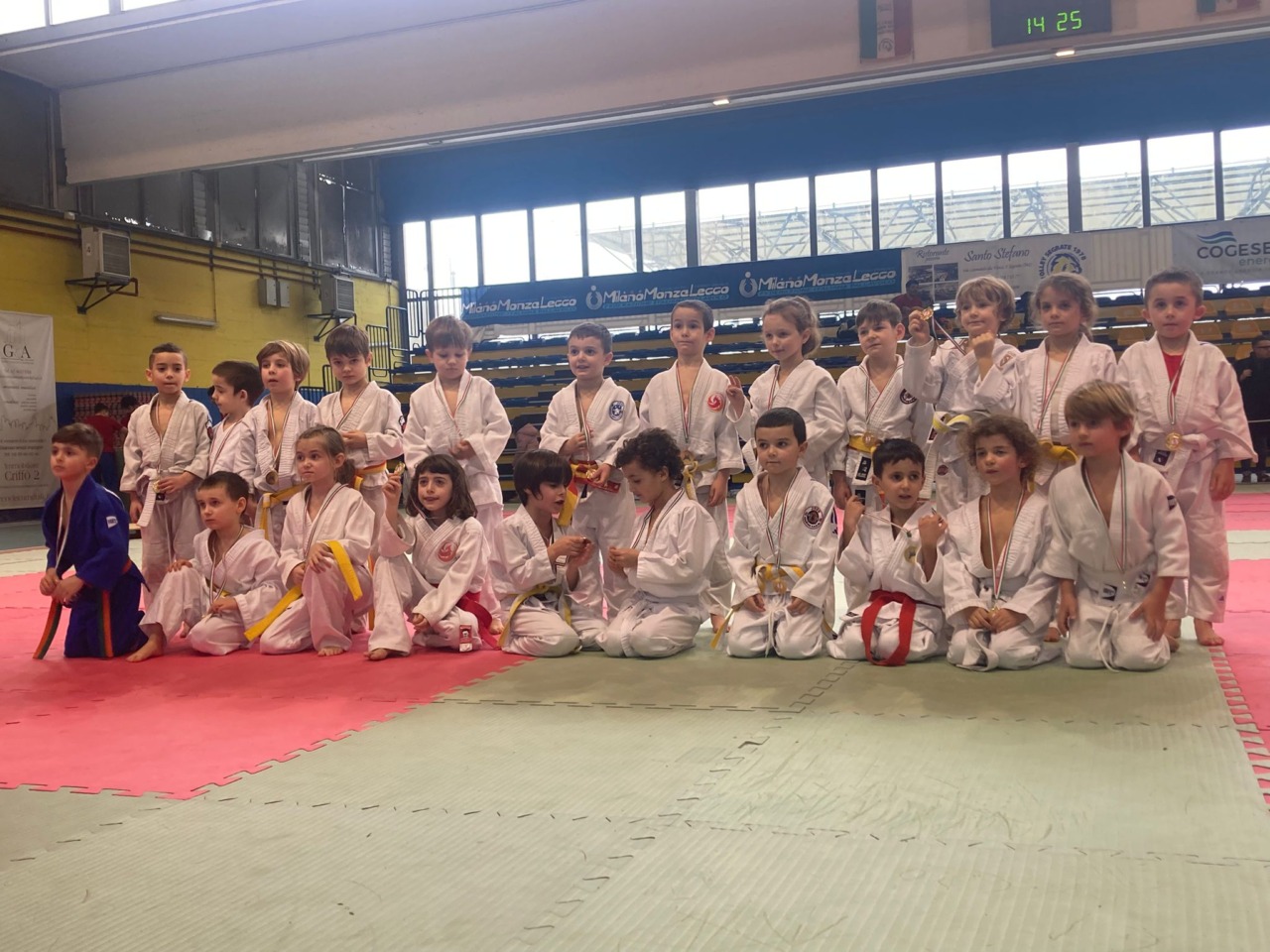 Judo Team La Fenice, in gara a Segrate i piccolissimi (ma forti) judoka