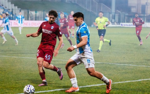 Giana padrona sterile: il Lecco vince con un gol di Pellegrino