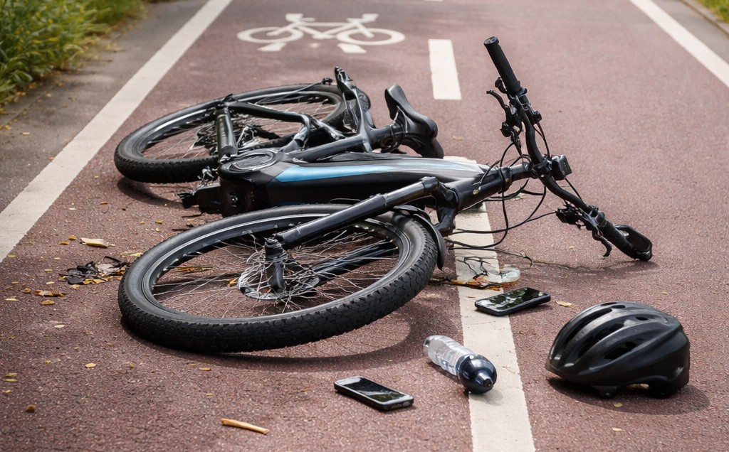 Colpito da un ragazzino mentre percorreva la ciclabile: “Quella caduta in bicicletta mi ha reso un disabile”