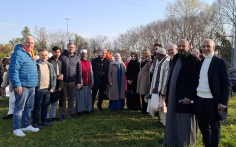 La festa di fine Ramadan: un ramoscello di ulivo per ricominciare insieme