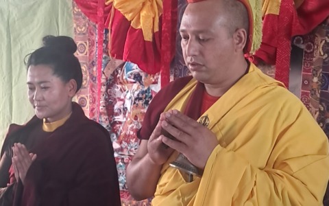 Un Mandala della prosperità della vita a Pessano