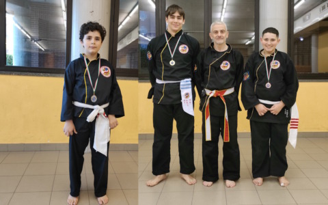 Medaglie per i giovani atleti  nel trofeo di Qwan Ki Do Kung fu SinoVietnamita