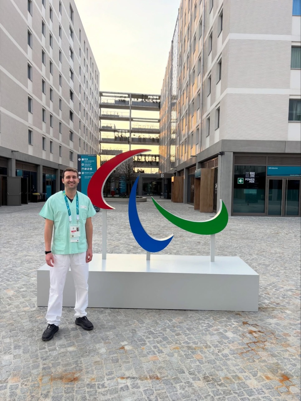 Dalla Martesana al Villaggio olimpico per curare i campioni