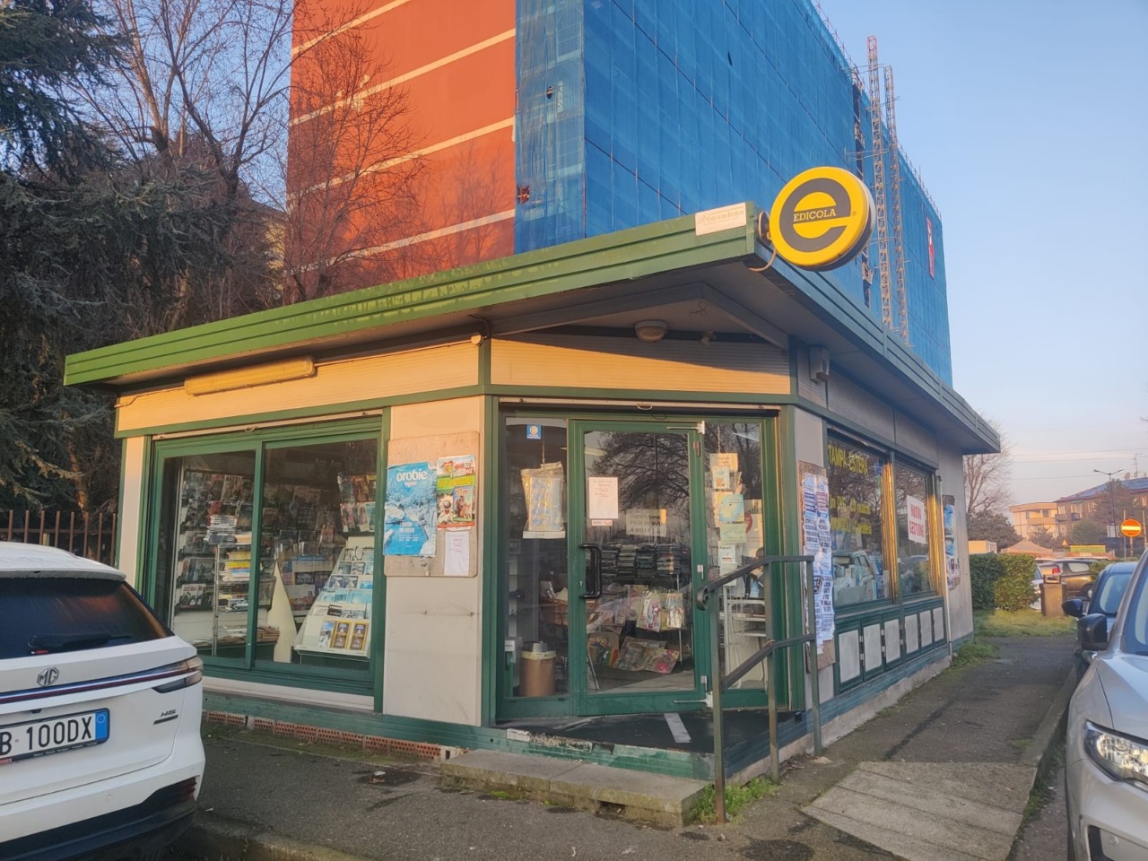 LA rivendita di giornali di via Cassanese 200 a Segrate