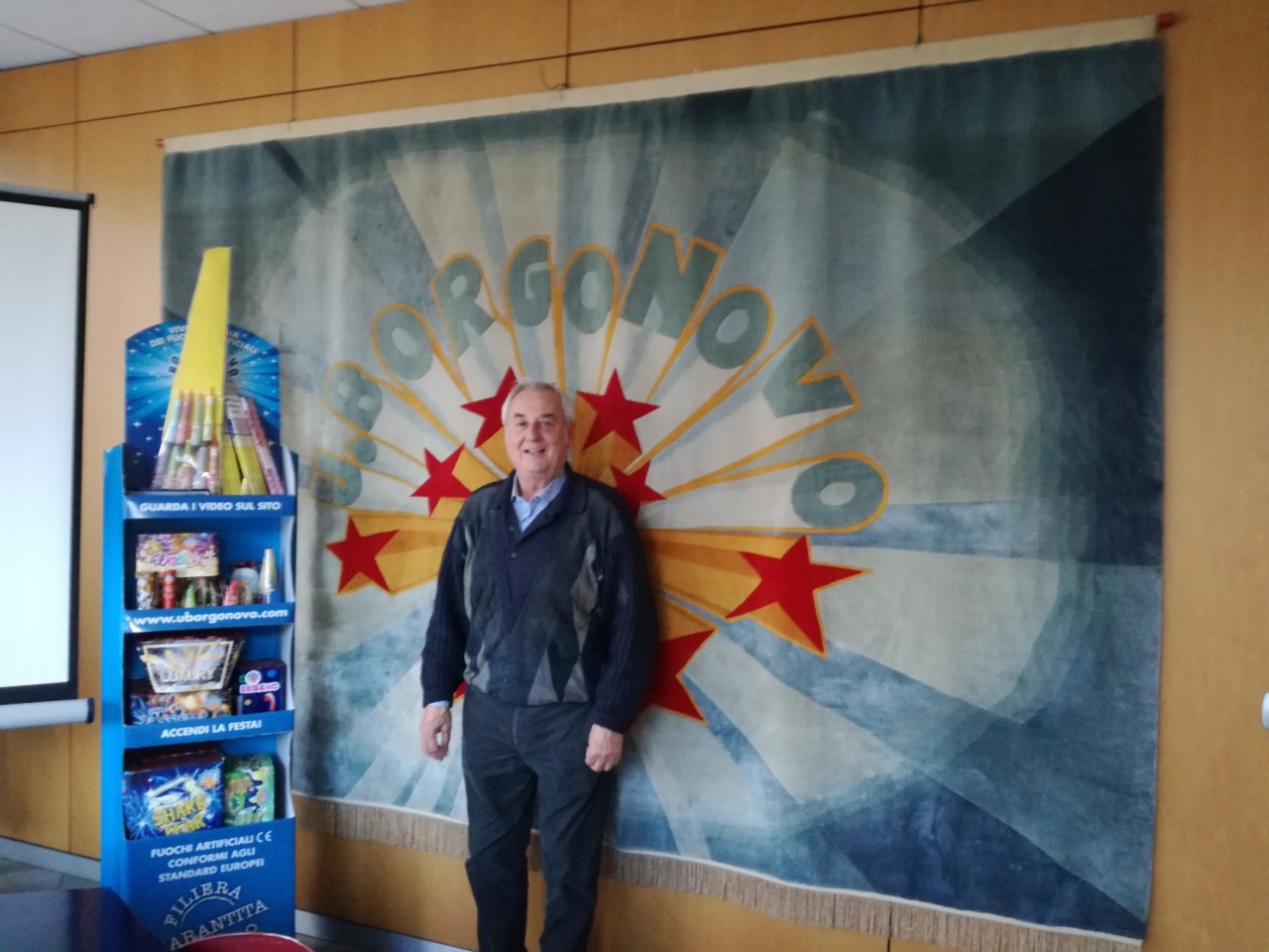 Lutto per la morte del fondatore della Borgonovo Fuochi d’artificio