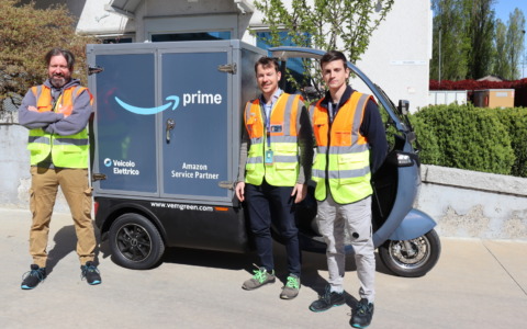 Prodotti Amazon a casa in poche ore e a emissioni zero: il primo Hub d’Italia  alle porte della Martesana